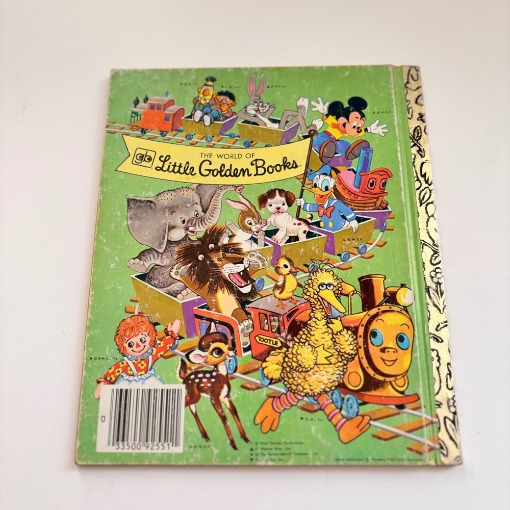 Vintage Walt Disney‎ Alice in Wonderland Meets White Rabbit Little Golden Book - Picture 7 of 7